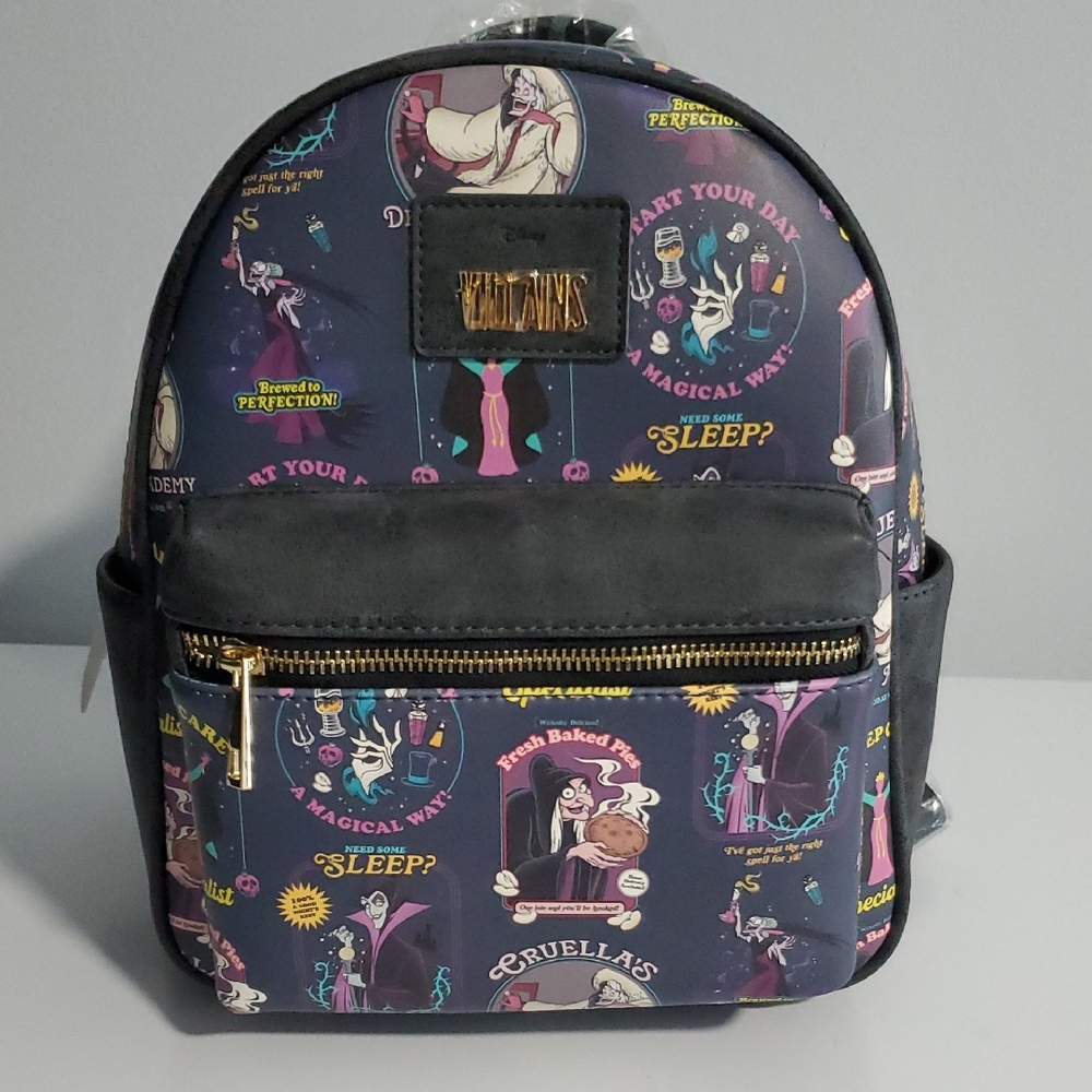 Disney Villains Bioworld Mini Backpack